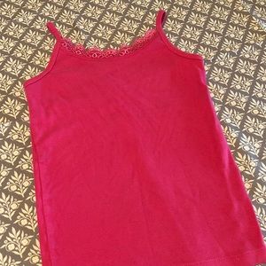 Pink tank top